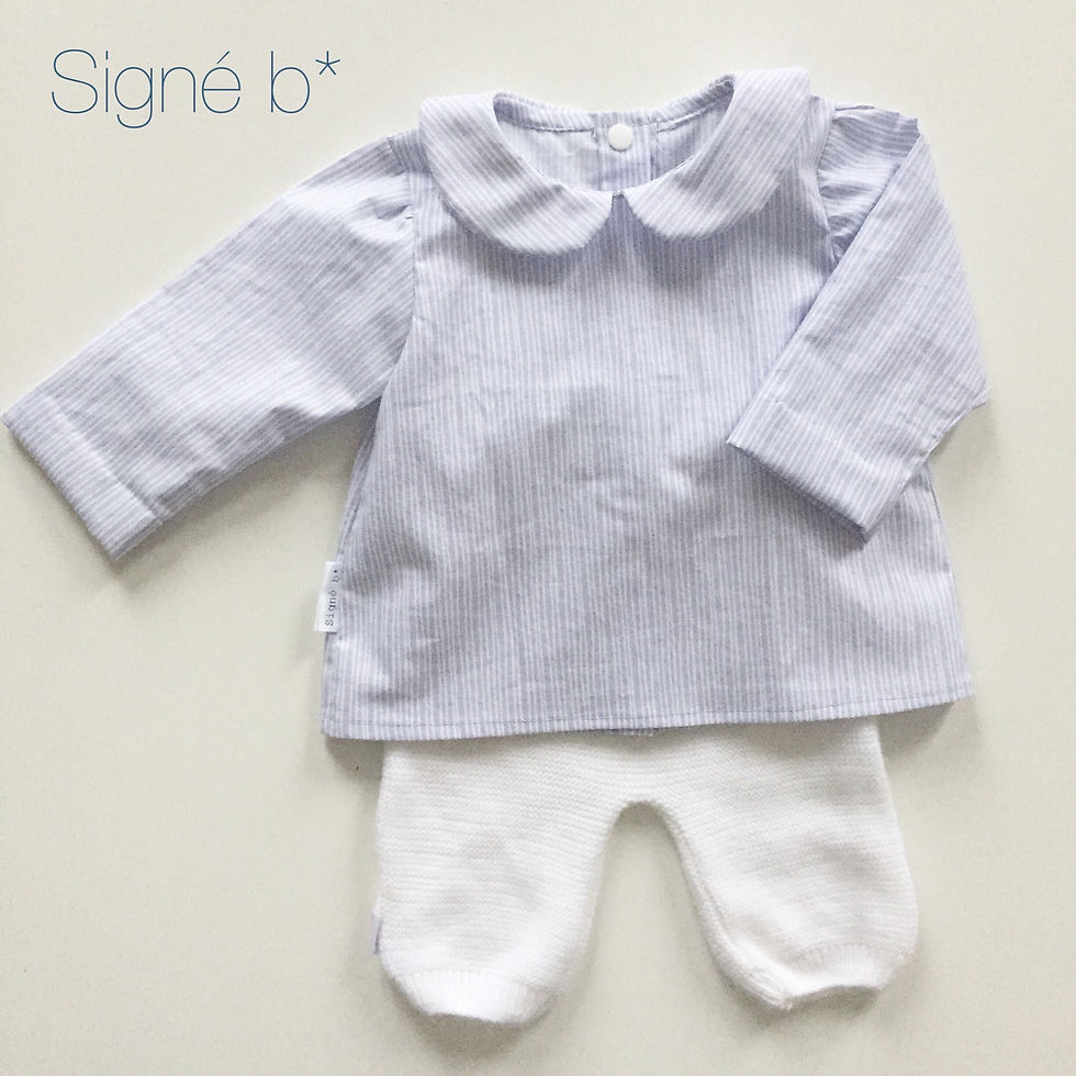 Miniatura: Sujetador cuello redondo azul Noah