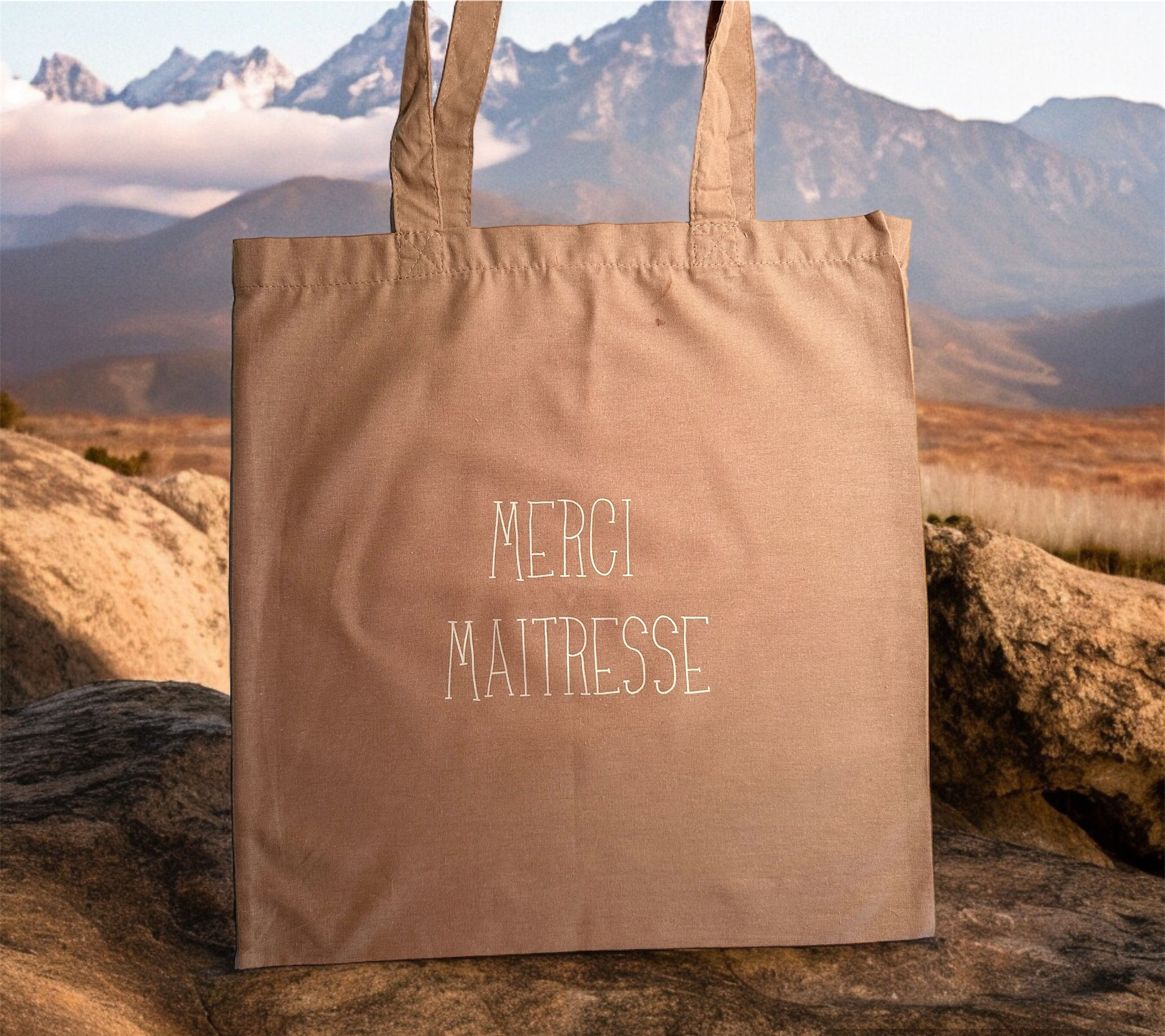 Sac « Merci Maîtresse »