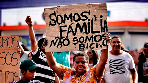 O Brasil segue a despejar o seu povo