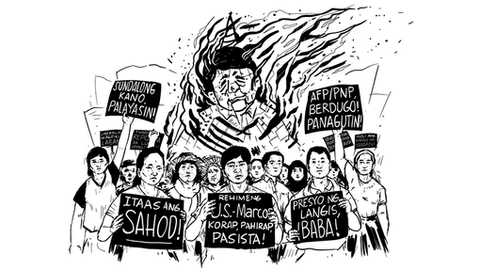 "Avançar as lutas econômicas e políticas das massas filipinas"