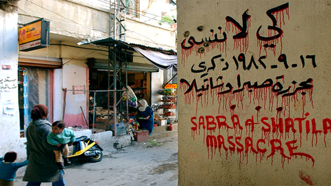 "Palestina: 40 anos do massacre de Sabra e Shatila"