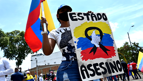 ¡Nos están matando! A revolta das massas colombianas contra o Estado reacionário