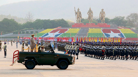 "Mianmar, um incêndio no sul da China"