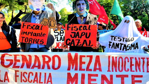 Liberdade para Genaro Meza! Abaixo a repressão contra o povo paraguaio!