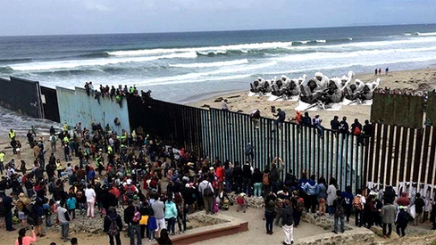 "EUA enviará mais soldados para fronteira com o México"
