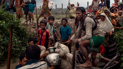 "Rohingyas, quando o destino sempre pode ser pior"