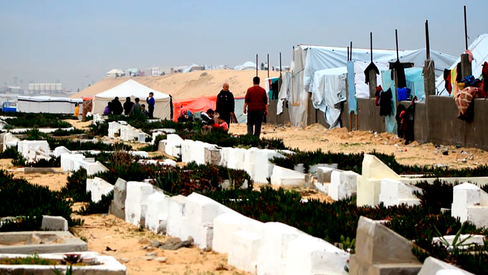 "Esperando pela morte em Rafah"