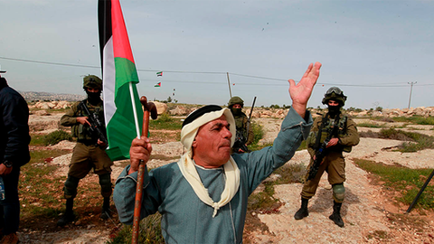 Ataques terroristas sionistas e as lutas das massas palestinas