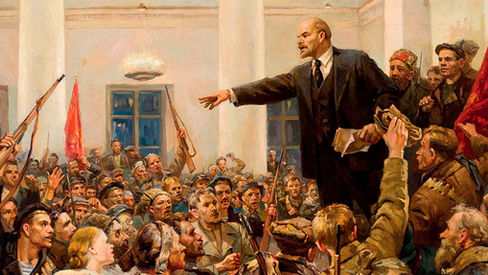Viva à grande Revolução Socialista de Outubro! Viva aos povos do mundo!