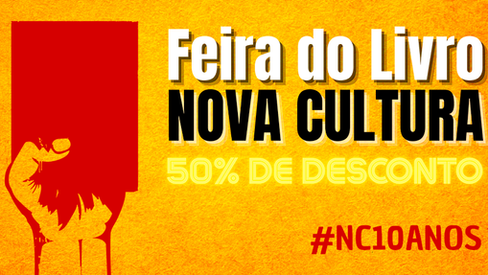 Feira do Livro encerra os 10 anos do NOVACULTURA.info e selo Edições Nova Cultura