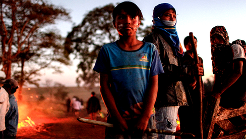 "Polícia despejará acampamentos Guarani e Kaiowá no MS nesta segunda"