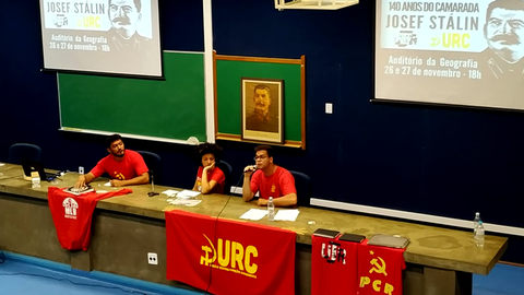 140 anos do camarada J.V. Stalin é celebrado na USP