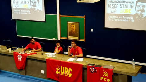 140 anos do camarada J.V. Stalin é celebrado na USP