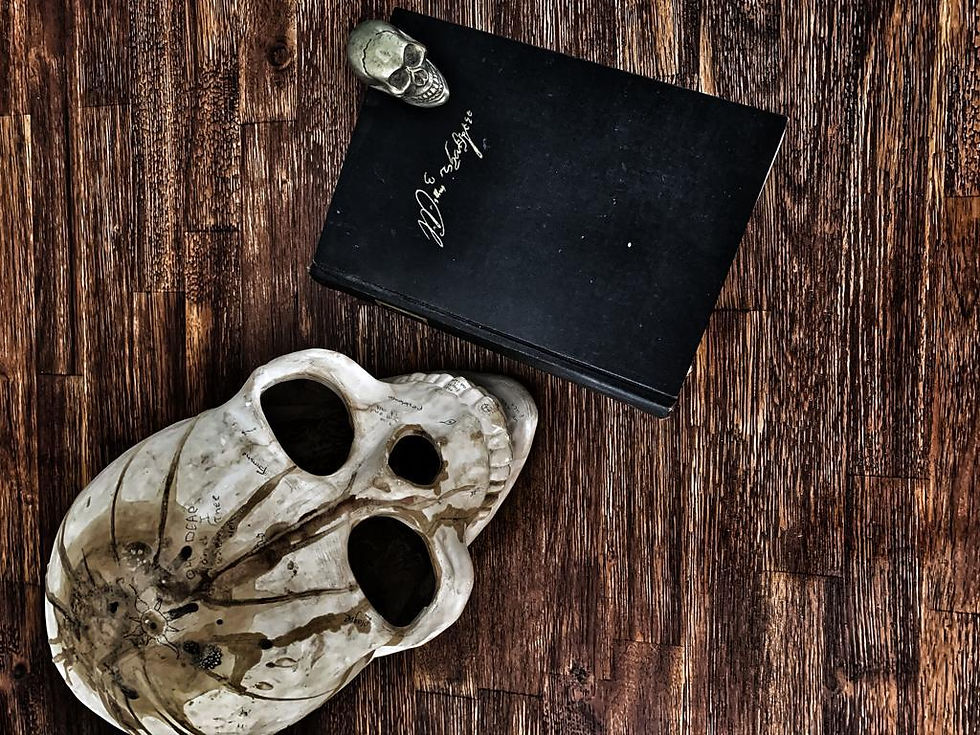Shakespeare complete works skull