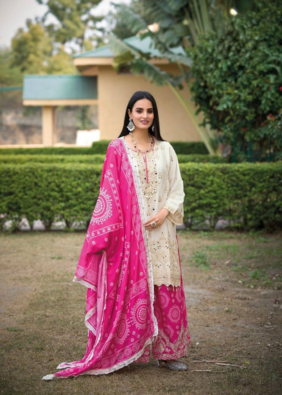 Thumbnail: CHINON SILK SHARARAH OUTFIT 