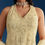 Thumbnail: Ivory Georgette Kurta Palazzo Set With Dupatta