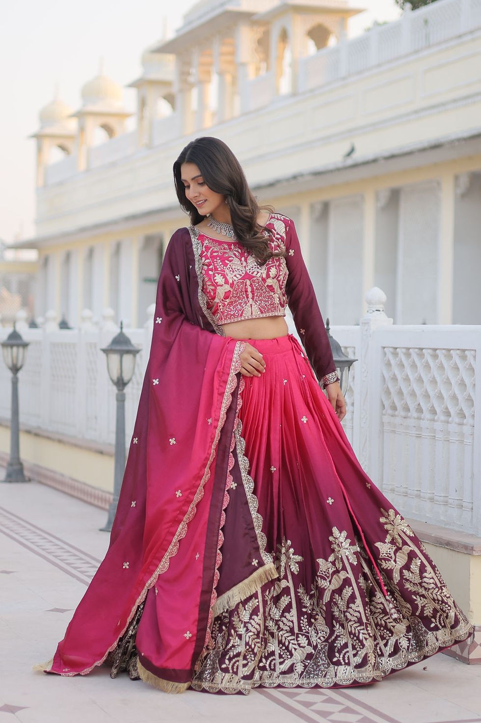 Thumbnail: LENGHA CHOLI OMBER SHADE 
