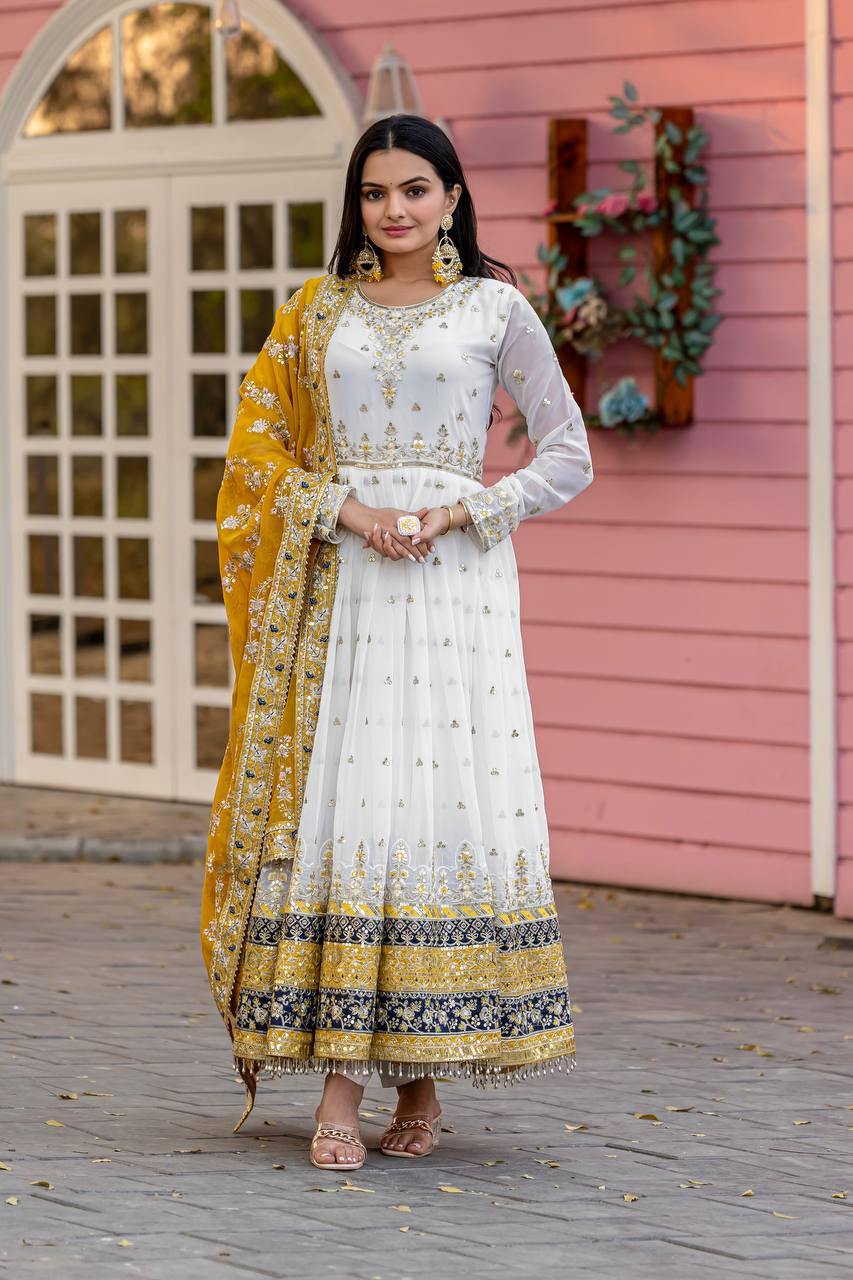Thumbnail: CHIFFON GOWN OUTFIT 