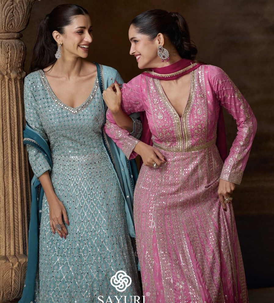 Image of bridal lehenga choli showcasing premium craftsmanship and trendy designs.