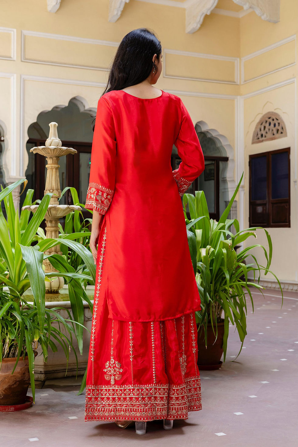 Thumbnail: CHINON SILK SHARARAH OUTFIT 