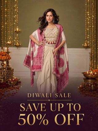 save 50% on diwali dresses