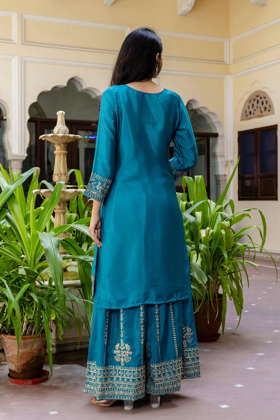 Thumbnail: CHINON SILK SHARARAH OUTFIT 