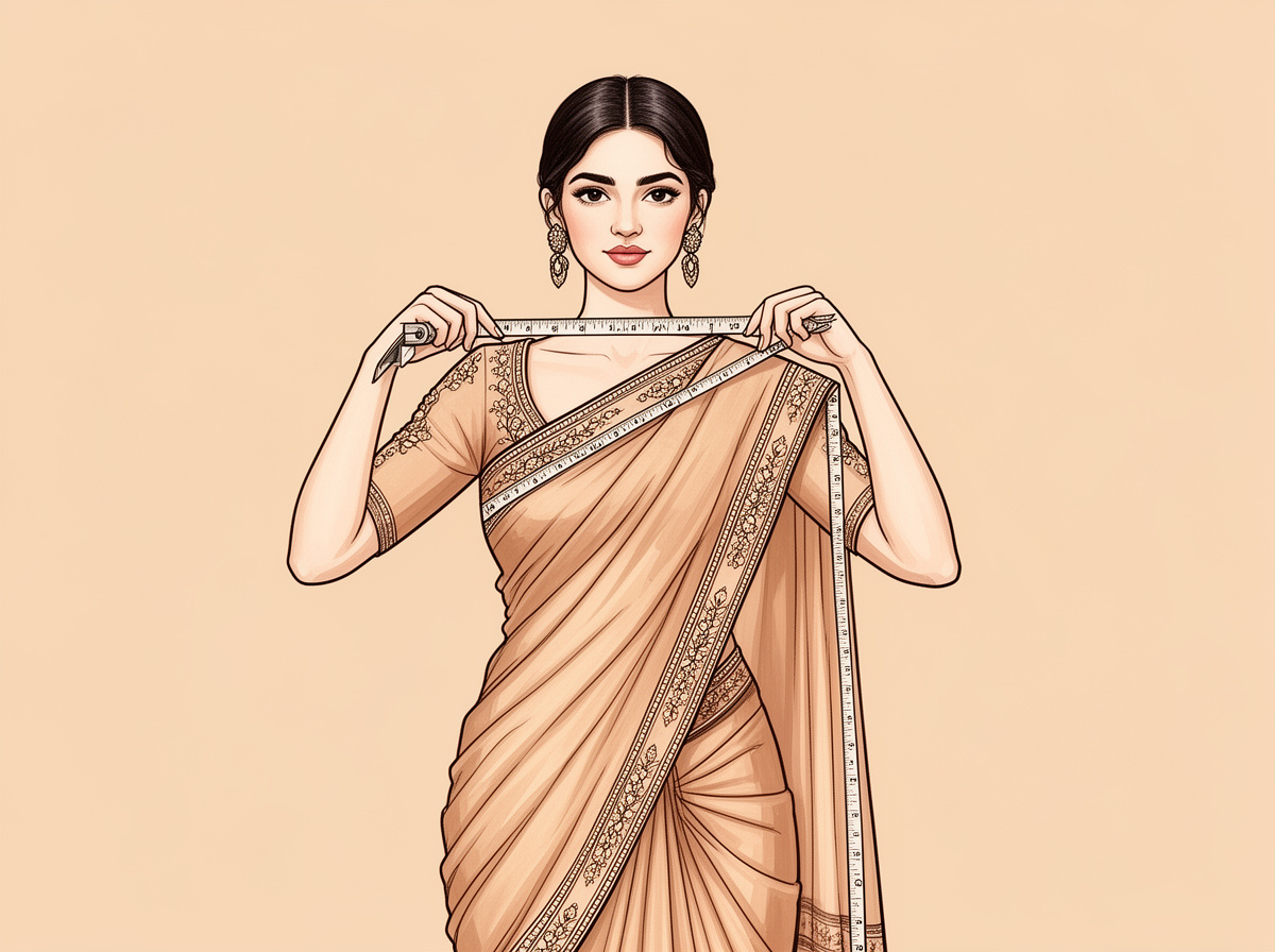 How to Measure Shoulder Width and Sleeve Length for South Asian Clothing