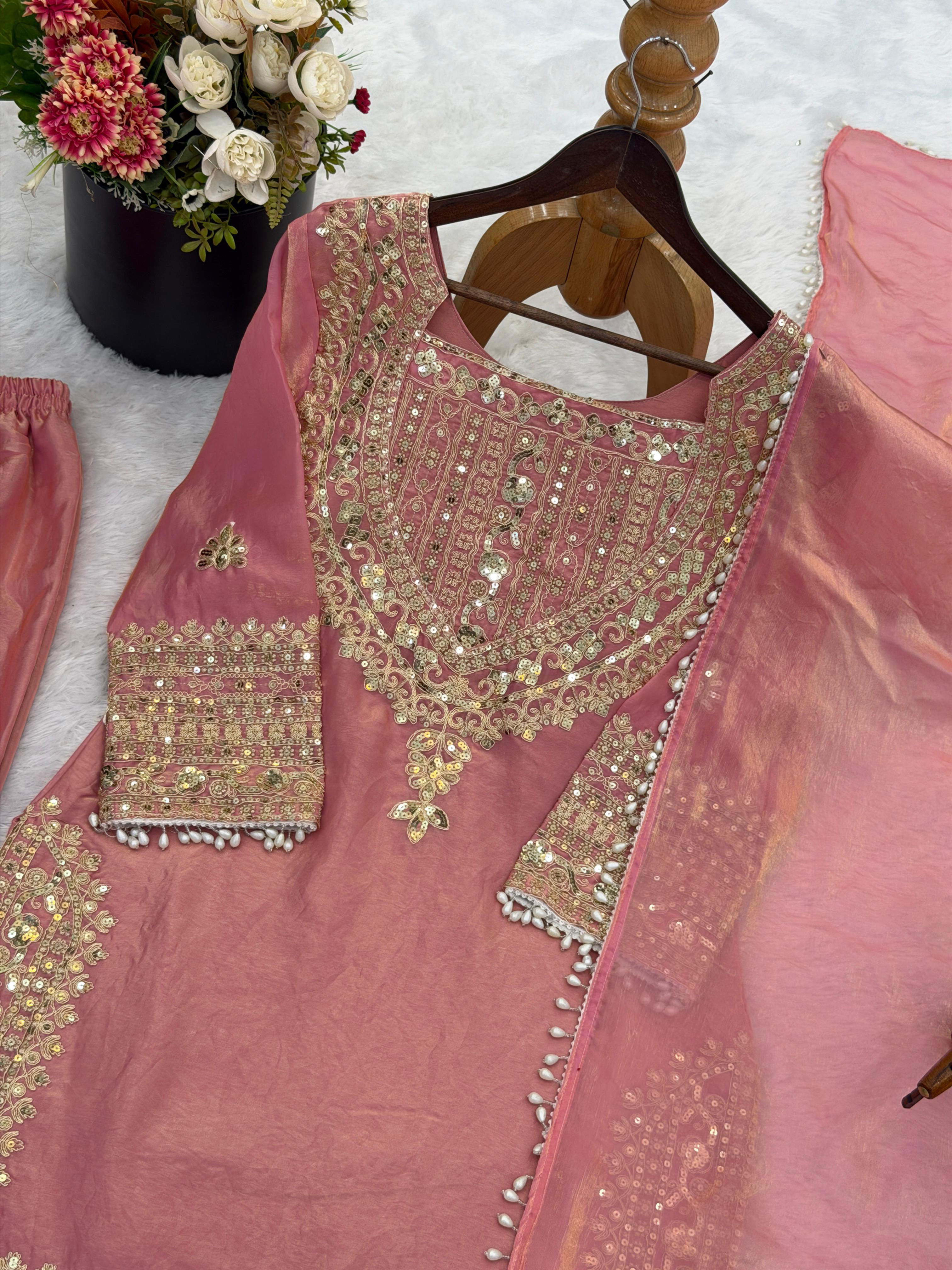 FENDY SILK PLAZOO OUTFIT 