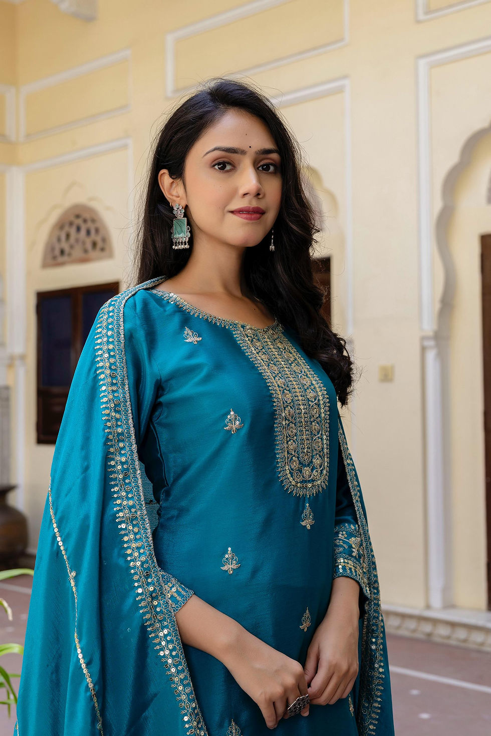 Thumbnail: CHINON SILK SHARARAH OUTFIT 