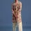 Thumbnail: Cream Printed Kurta With Patiala For Men