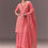 Thumbnail: Peach Brocade Kurti With Sharara Pants And Dupatta