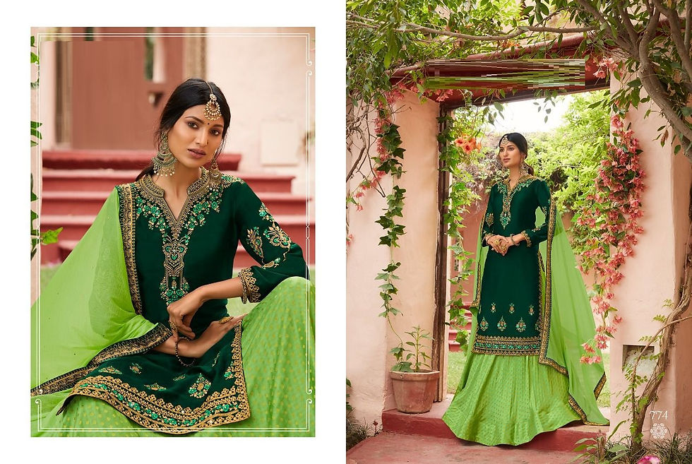 LEHENGA-BOTTOM SUITS