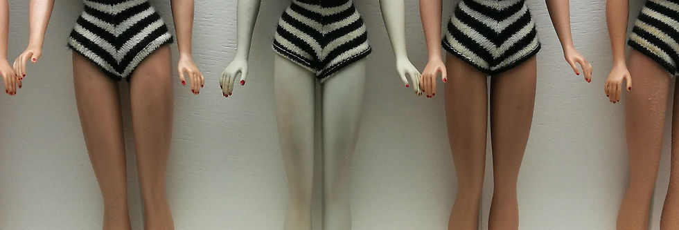 Barbie dolls in the Toy Museum in Munich