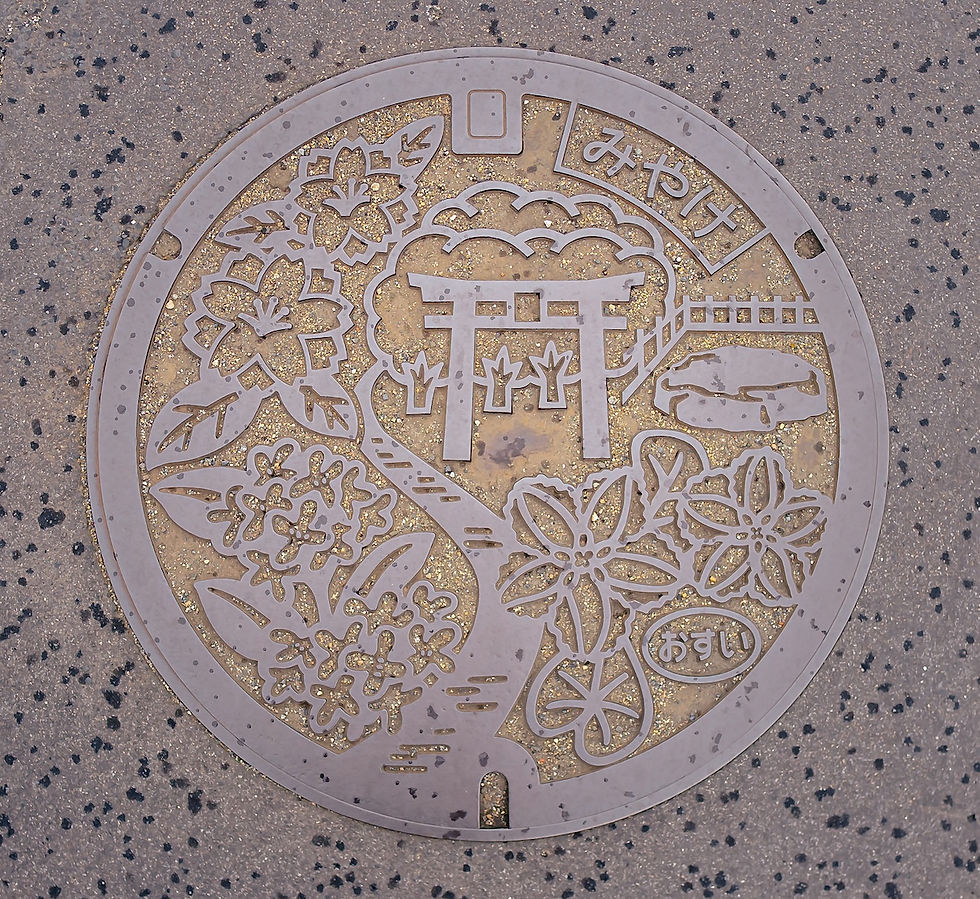 Japan manhole covers, Nara japan, nara, nara tourism, visit japan, japanese culture, deer manhole