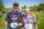 Two happy finishers
