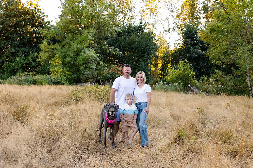 Family-Photography-With-Dog-Vancouver-WA
