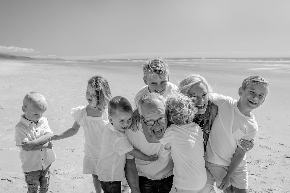 Oregon Coast Generational Family Photography