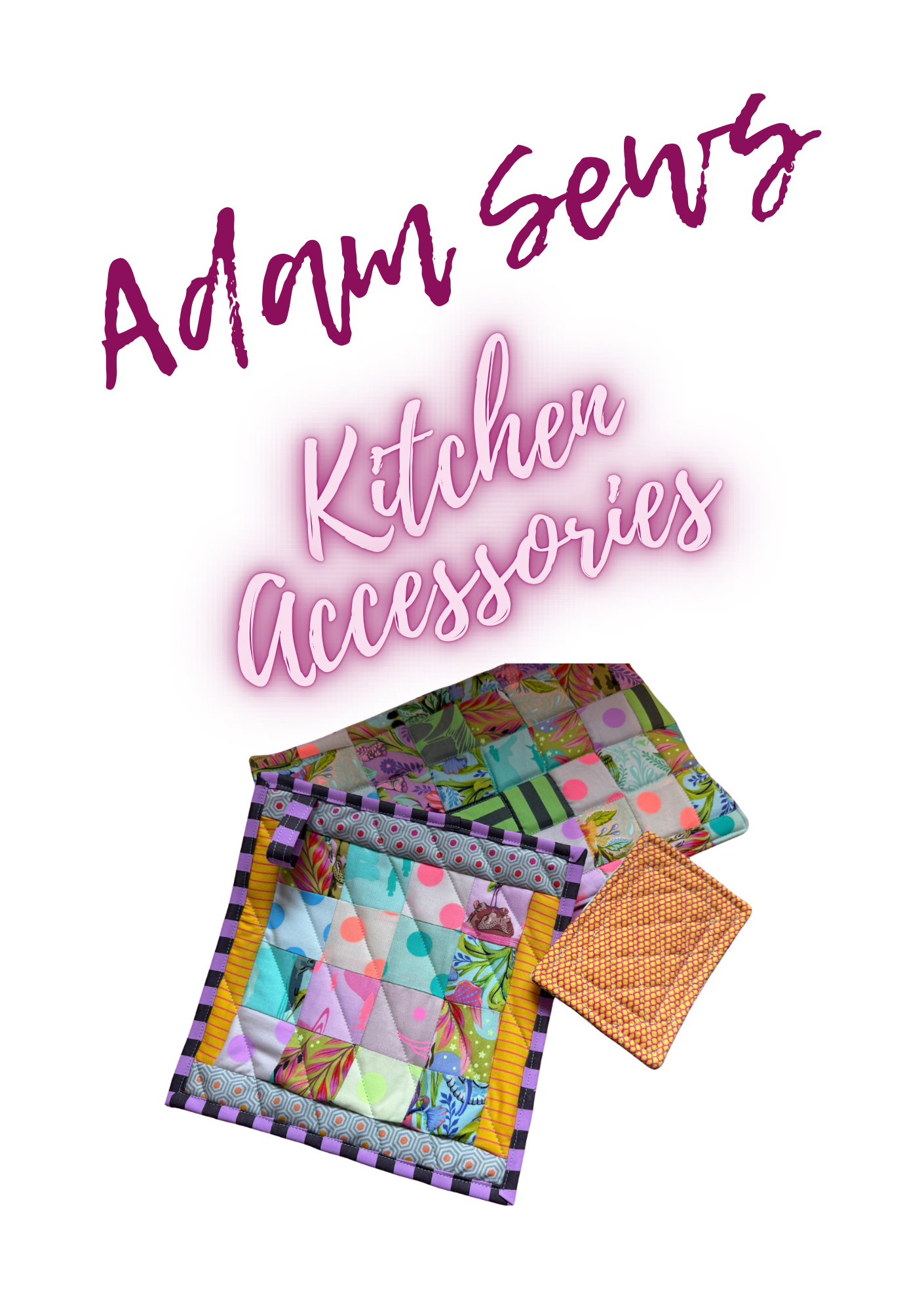 Kitchen Accessories Pattern PDF