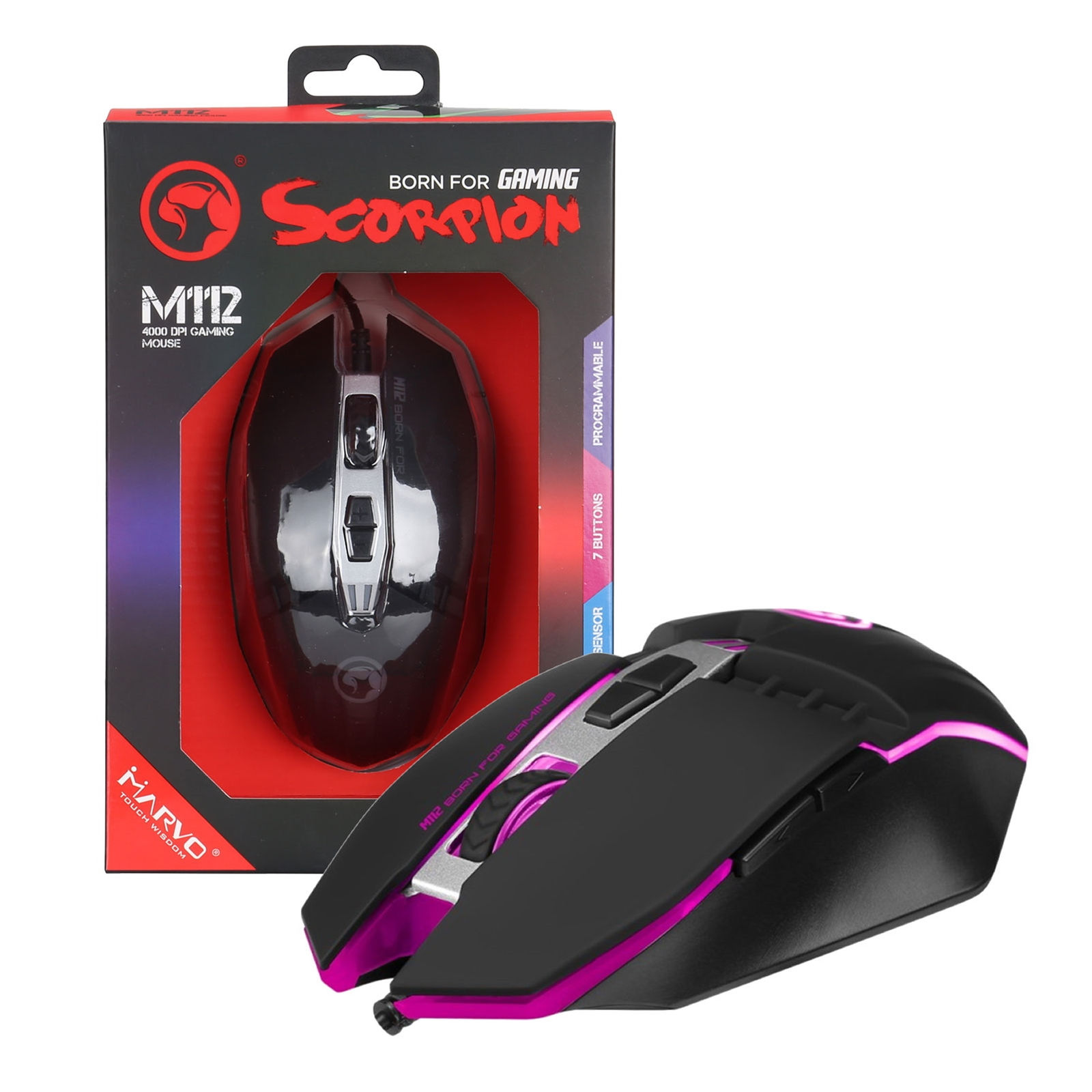 Marvo Scorpion M112 Gaming Mouse