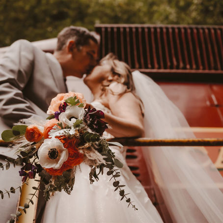 J+P | Skunk Train Wedding in the Redwoods