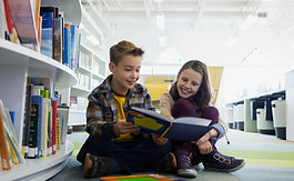 Teenagers in Library