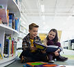 Teenagers in Library
