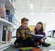 Teenagers in Library