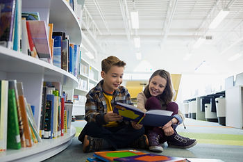 Teenagers in Library