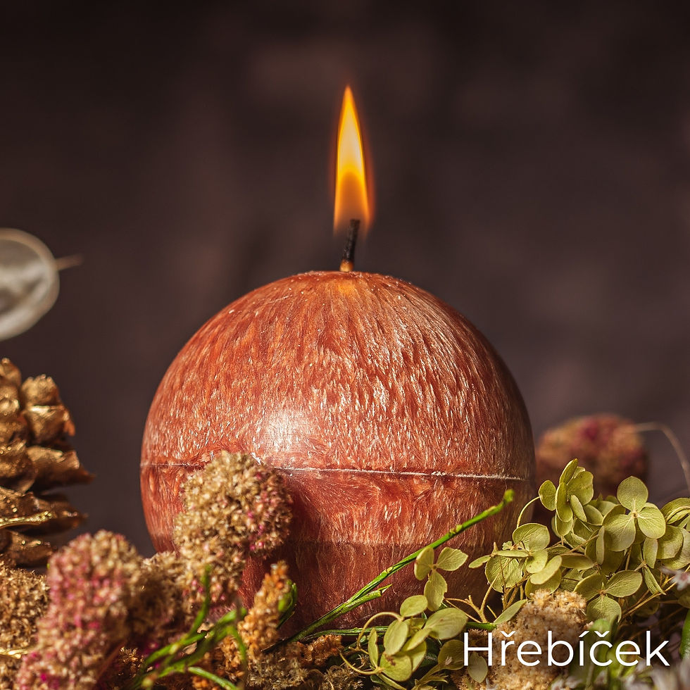 Miniatura: vonné svíčky hřebíček
