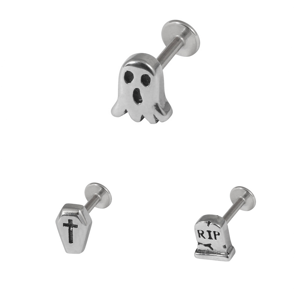 Halloween Labret 1.2 Surgical Steel