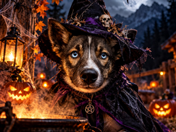 Halloween en famille chez Alpes’Huskies 🎃