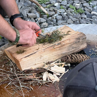 apprentissage du feu