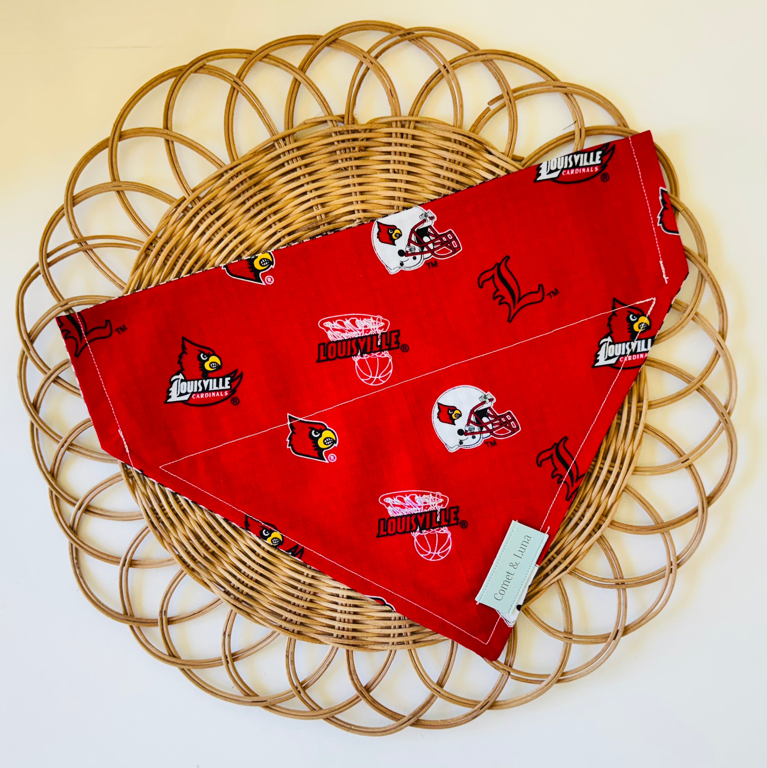 OVER THE COLLAR BANDANAS: REVERSIBLE UOLF