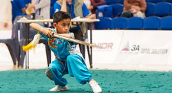 Bryan Chu Boys Jian Straight Sword NZ Wu